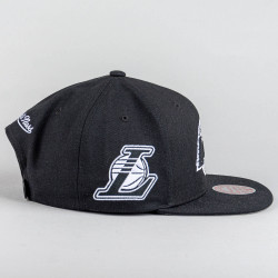 Šiltovka Mitchell & Ness Los Angeles Lakers NBA Evergreen snapback čierna