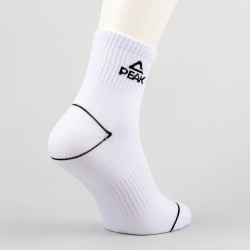 Peak High Cut Socks White