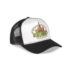 Grimey Wear The Lower Depths (Na Dnié) Trucker Cap Off White