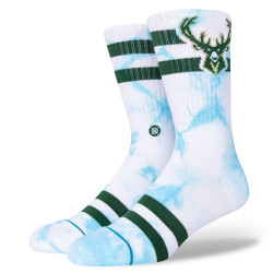 Stance Nba Crew Bucks Dyed Blue