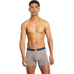 Levis Men Organic Cotton Sprtswr Aop Boxer Brief 2 Grey Melange/Navy