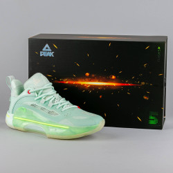 Peak Basketball Shoes Flash 5 Chinese Jade Jose Avarado Taichi Ultralight P-Soon Gouache Green