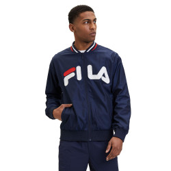 Fila LOGRONO logo bomber jacket Black Iris