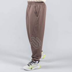 Tepláky Peak Wiggins Basketball Lifestyle Knitted Fleece Pants Brown