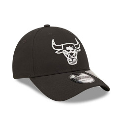 New Era NBA Chicago Bulls Repreve Monochrome Black 9Forty Adjustable Cap Black