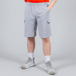 Peak Knitted Shorts Lt.Melange Gray