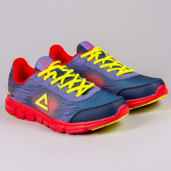 Peak Running Shoes Summer Mesh Blue/Red