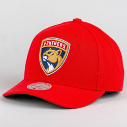 Šiltovka Mitchell & Ness NHL Florida Panthers Team Ground 2.0 Pro Snapback červená