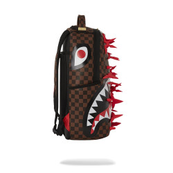 Sprayground Real 3D Ninja Stars Smashed Backpack (Dlxv) Brown