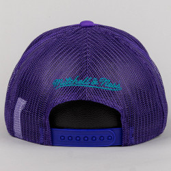 Mitchell & Ness NBA Billboard Trucker Snapback Hwc Charlotte Hornets Purple