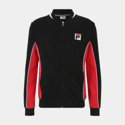 Tepláková bunda Fila SETTANTA track jacket Black-True Red  čierna/červená