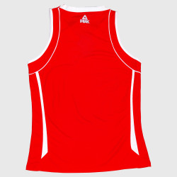 Dámska basketbalová súprava PEAK Basketball Uniform červeno-biela