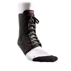 Šnurovacia ortéza na členok McDavid 199 Ankle Brace Lace-Up with Stays čierna