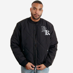 Karl Kani KK OG Old English Quilted Bomber black