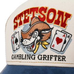 Stetson Trucker Cap Gambling Grifter denim/sand