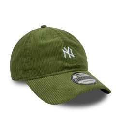 Šiltovka New Era New York Yankees MLB Cord Dark Green 9TWENTY Adjustable Cap tmavozelená
