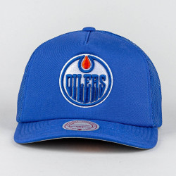 Šiltovka Mitchell & Ness NHL Evergreen Trucker Edmonton Oilers modrá