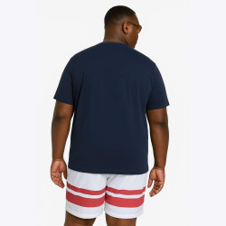 Tričko Nautica Cook B&T T-Shirt tmavomodré