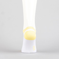 Dámske členkové ponožky PEAK Fashion Anklet bielo-žlté