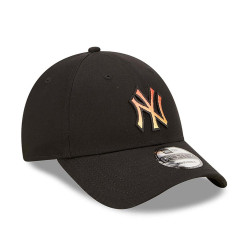 New Era MLB New York Yankees Gradient Infill Black 9Forty Adjustable Cap Black