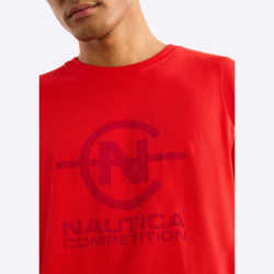 Tričko Nautica Competition Newry T-Shirt červené