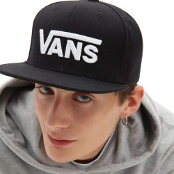 Vans MN DROP V II SNAPBACK Black/White