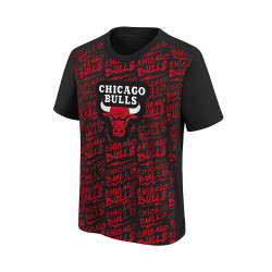 Outer Stuff Exemplary Ss V-Neck Tee Chicago Bulls Black/Red