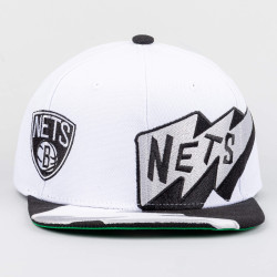 Mitchell & Ness NBA Fast Times Snapback Brooklyn Nets White