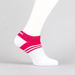 Členkové ponožky PEAK Fashion Series Ankle Socks bielo-ružové