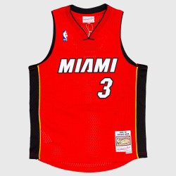 Mitchell & Ness Nba Swingman Jersey Alt. Miami Heat Wade Dwayne Red