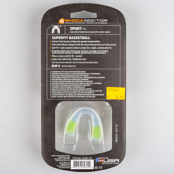 Chránič zubov Shock Doctor SuperFit Basketball Mouthguard clear