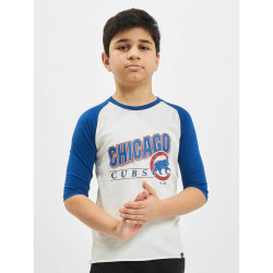 Detské tričko s dlhým rukávom '47 MLB Chicago Cubs Snapshot Super Rival biele