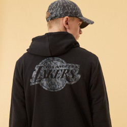 NEW ERA mikina NBA Seasonal infill hoody LOSLAK LOS ANGELES LAKERS Black