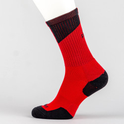 Basketbalové ponožky PEAK Basketball Pro Socks červeno-čierne