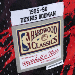 Mitchell & Ness NBA Team Marble Swingman Jersey CHICAGO BULLS DENNIS RODMAN BLACK