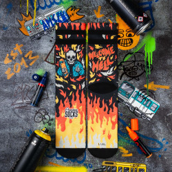 Ponožky American Socks Welcome to Hell - Mid High
