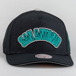 Šiltovka Mitchell & Ness NBA Class Act Pro Snapback San Antonio Spurs čierna