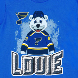 Outer Stuff Nhl My Hero Ss Ctn Tee St. Louis Blues Blue