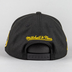 Šiltovka Mitchell & Ness Boston Bruins NHL Double Clutch Pro Snapback čierna
