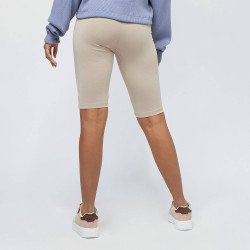 Karl Kani Signature Rib Cycling Shorts Taupe