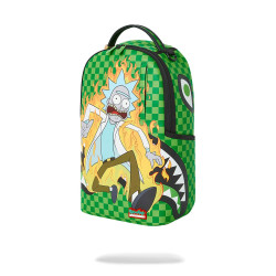 Sprayground Rick & Morty Into The Fury Backpack (Dlxv) Green