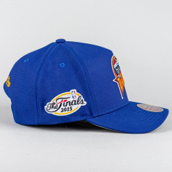 Šiltovka Mitchell & Ness Golden State Warriors NBA Double Clutch Pro Snapback tmavomodrá