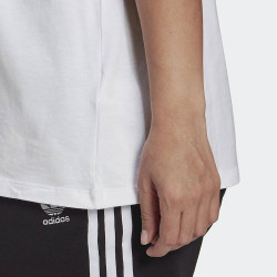 Adidas Classics 3-Stripes Tee White (Plus size)