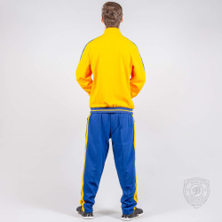 Russell Athletics Glamis-Striped Zip Off Track Pant