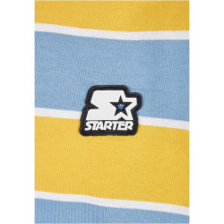 Starter Block Stripes Tee horizonblue/californiayellow/white