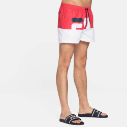 Fila Makoto Beach Shorts True Red/Bright White