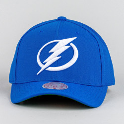 Šiltovka Mitchell & Ness NHL Tampa Bay Lightning Team Ground 2.0 Pro Snapback modrá