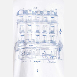 Tričko Sixth June SJ Caf Printed Ss Tshirt White