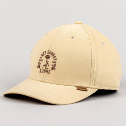 DJINN'S 6 Panel TrueFit Cap Lazy Classic Stone