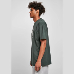 Southpole Square Logo Tee bottlegreen